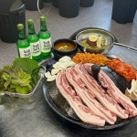 1인삼겹살&냉면