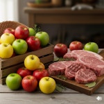 한우랑사과판매장