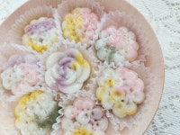 달빛앙금플라워떡케이크