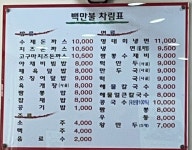 백만불돈까스&냉면
