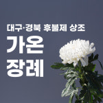 대구경북 후불제상조 가온장례