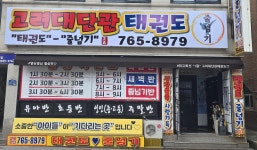고려대단관태권도
