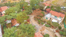 참맑은아침단체애견스파독채커플펜션