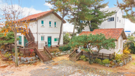 참맑은아침단체애견스파독채커플펜션