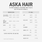 아스카헤어 붙임머리