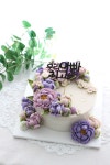 꽃담터 앙금플라워 떡케이크