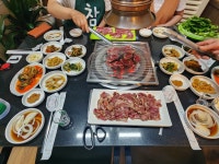 소백산염소숯불전골