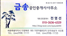 금송공인중개사사무소
