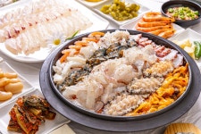 여수용궁횟집 새조개 하모샤브샤브 물회