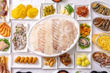 여수용궁횟집 새조개 하모샤브샤브 물회