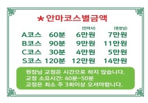 바른자세안마원