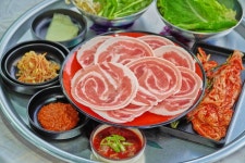 꽃삼겹집 고플릭스 아산점