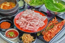 꽃삼겹집 고플릭스 아산점