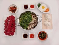 미가만두전골손칼국수