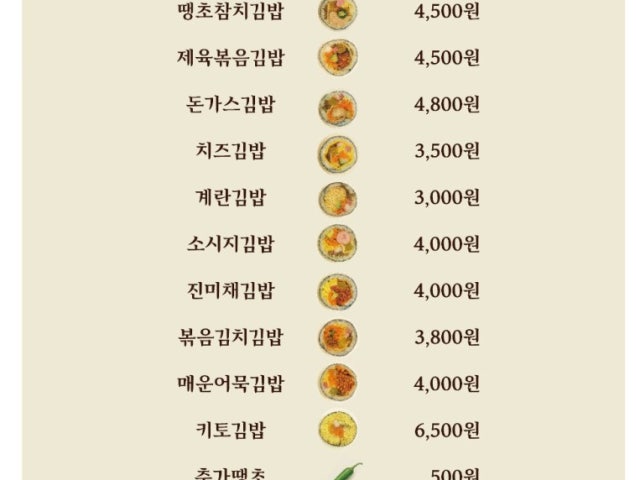 언니들김밥