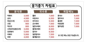 옹기종기분식