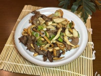 삼동주막 영통육회와연어