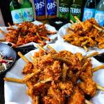 오리꽃 날개튀김