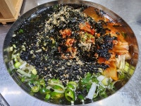 부추농장 콩국수 보리밥