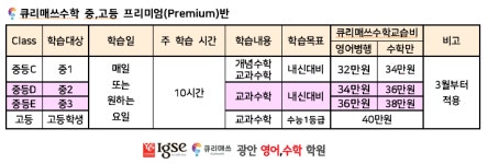 윤선생IGSE아카데미 큐리매쓰수학 광안학원