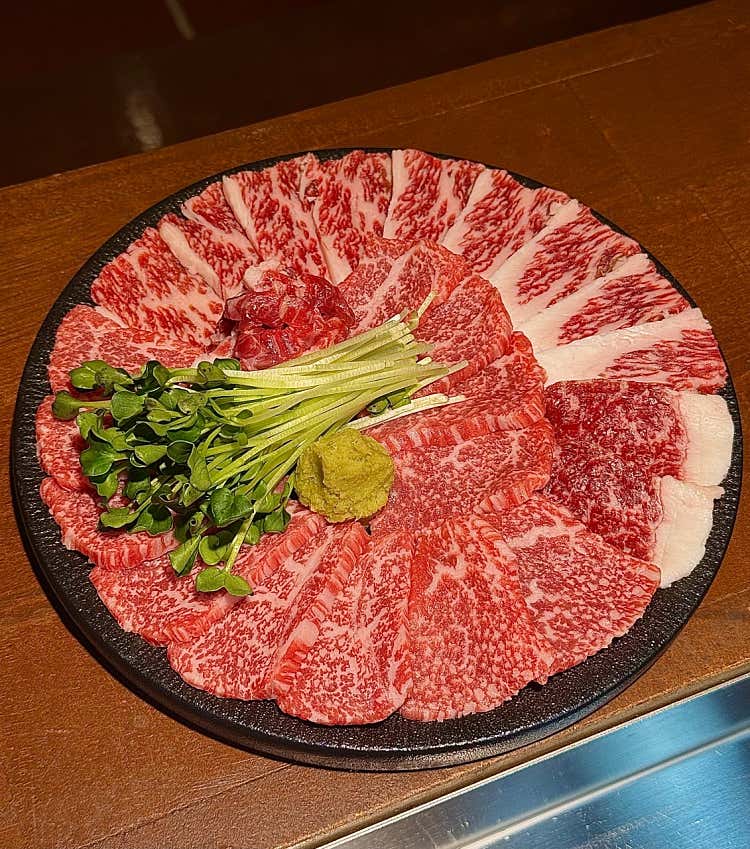 생 한우1++차돌사시미