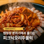 피크닉오리주물럭