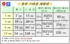 용인 스타짐 휘트니스 센터