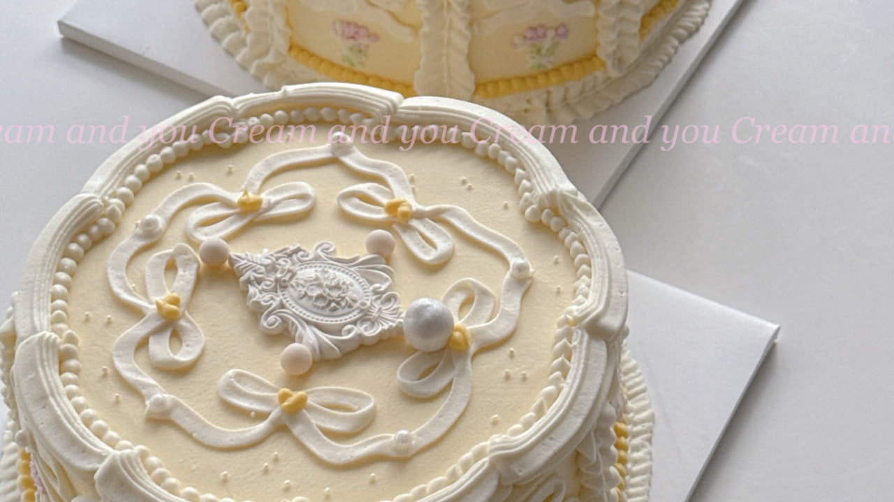 크림앤유 케이크