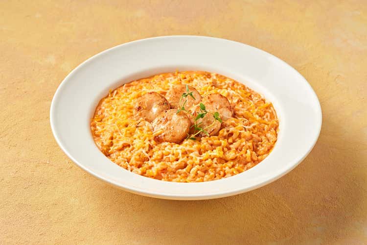 관자 로제 리조토