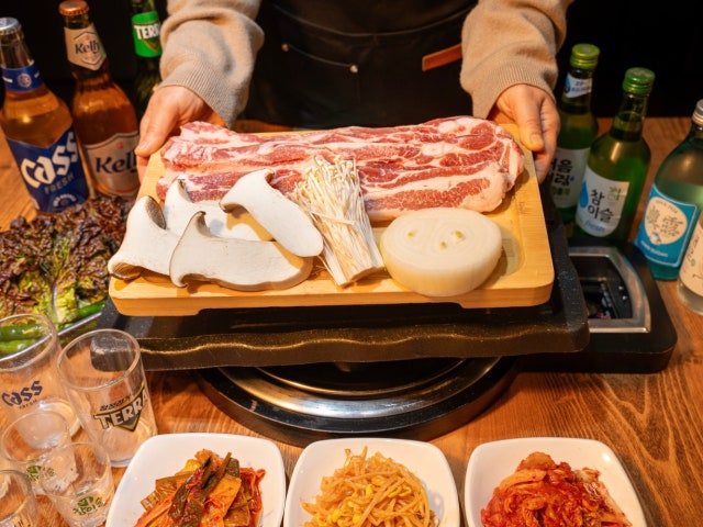 강조 김치찌개&삼겹살