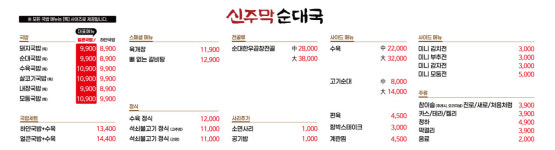 영천얼큰돼지국밥 동대문구직영점