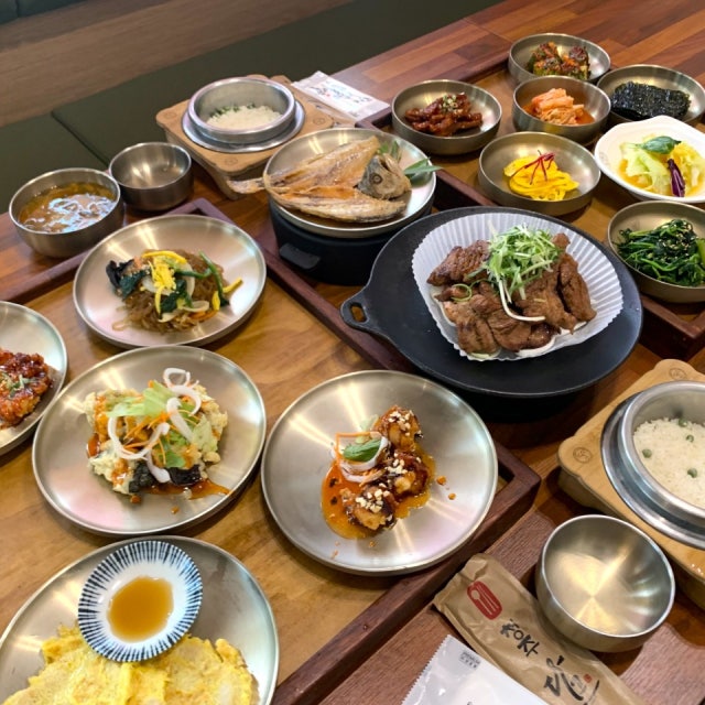 청주담한상 한식 대표 사진