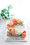 꽃담터 앙금플라워 떡케이크