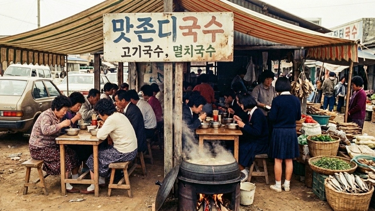 맛존디 국수
