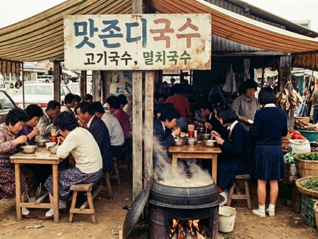 맛존디 국수