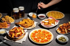 깨비닭강정&옛날통닭&피자