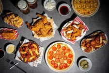 깨비닭강정&옛날통닭&피자