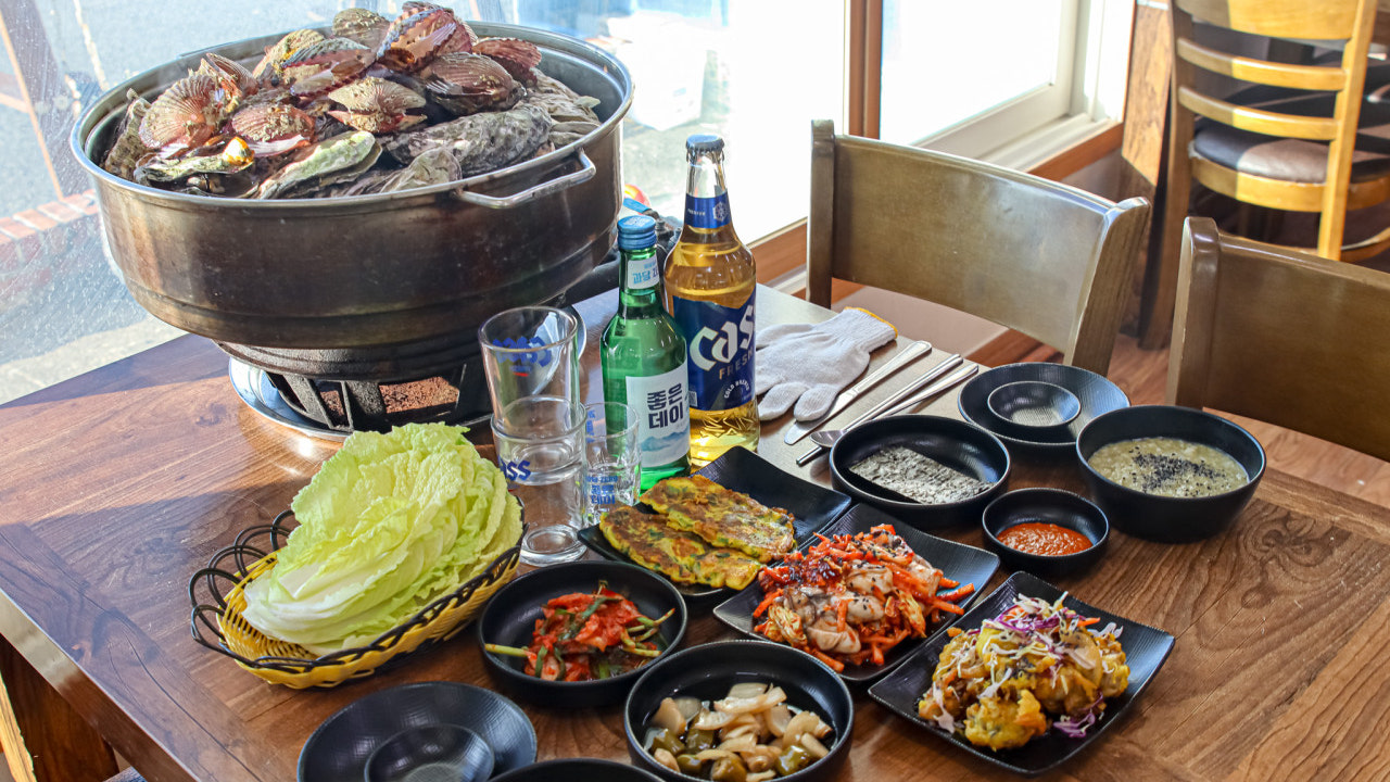 하청굴구이마당