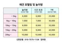 엘제이펫 애견호텔 애견유치원 애견미용