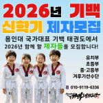 용인대 국가대표 기백 태권도장 새솔동점