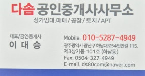 다솜공인중개사사무소