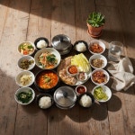 고모리 산유화 한상