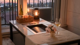 리본 감성&온수풀빌라펜션