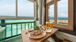 낙조가보이는 스파 펜션