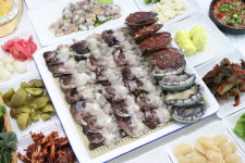 여수용궁횟집 새조개 하모샤브샤브 물회