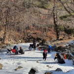 용골송어와캠핑