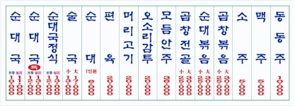 정든소문난순대국