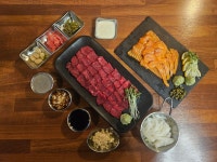 89육회&연어