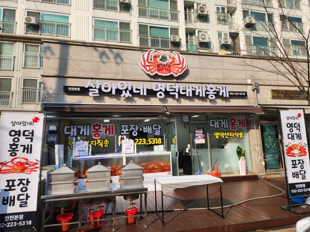 살아있네영덕대게홍게