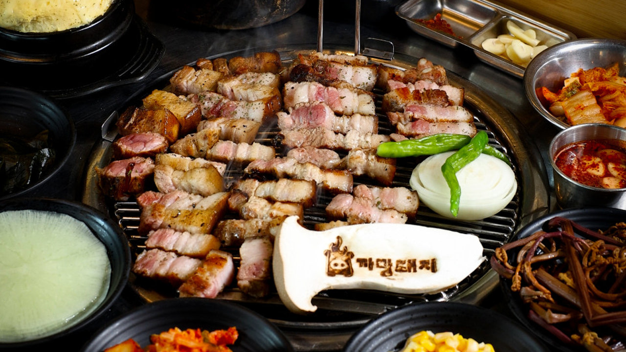 까망돼지 중문점